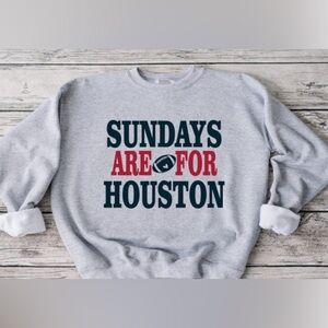 Sundays Are For Houston Crewneck